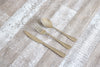 Classic 12 or 18 Piece Dessert Cutlery Matte Silver