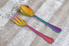 Classic 2 Piece Salad/Serving Set Rainbow