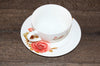 Rosa Cup & Saucer (set of 4)