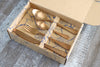 Classic 16 or 24 Piece Table Cutlery Matte Rose Gold