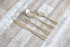 Classic 16 or 24 Piece Table Cutlery Matte Silver