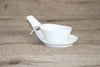 q tableware curvy arm bowl size angle view