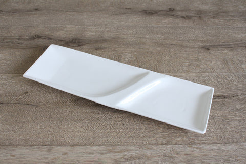 Double Long Plate/Divided Dish