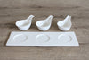 Round Saucer Set with Tray